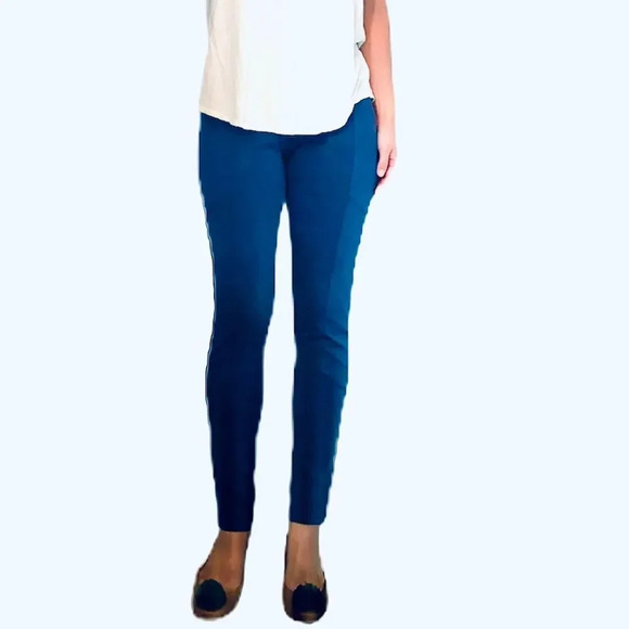 Free People Knit Jersey Stretch Skinny Pants - Picture 1 of 10